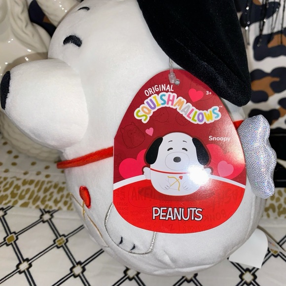 SQUISHMALLOWS JAZWARES PEANUTS & WOODSTOCK PLUSH PILLOWS BUNDLE 8” - Picture 4 of 11